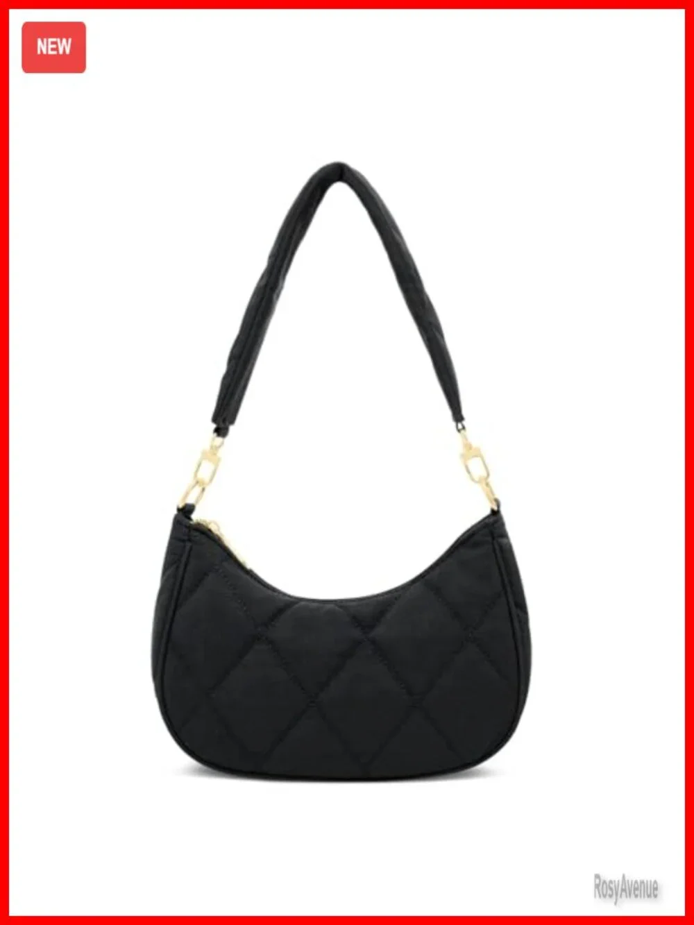 Convertible Puffer Tote Bag with 2 Straps, Nylon Hobo Shoulder Crossbody